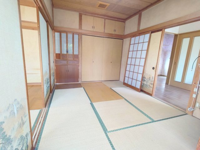 日川戸建の和室|和室6帖