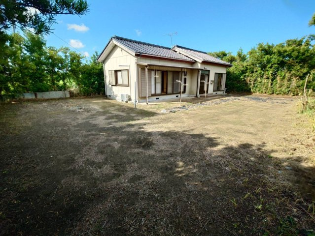日川戸建の庭|126坪の土地