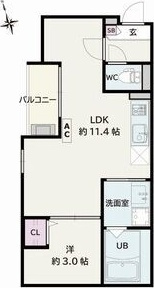 Jack urasatoⅣの間取り