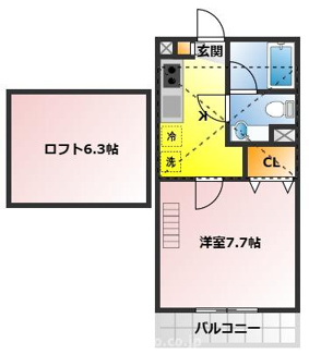 【間取り】 | メゾン・ヴェルデ