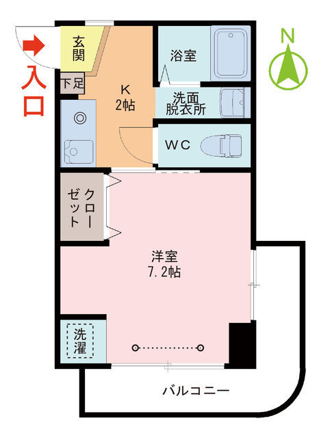 コム・シエ・ソワの間取り