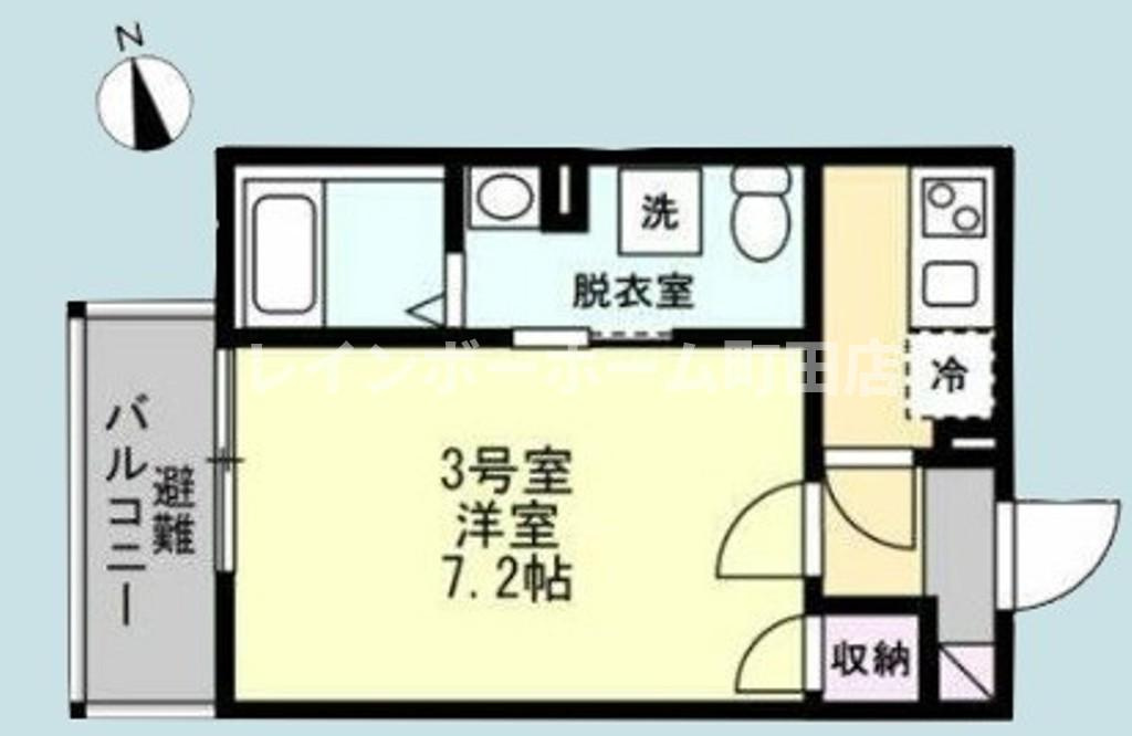Felice本厚木※初期費用分割後払いサービス利用可能物件の間取り
