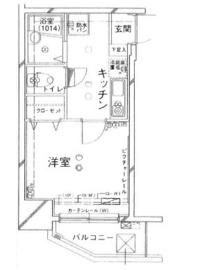 【間取り】 | クレアシオン早稲田