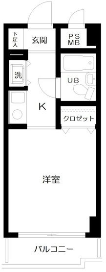【間取り】 | 日神パレス鶴間 