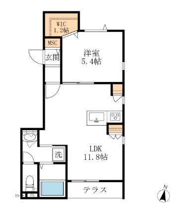 グラン碑文谷Aの間取り