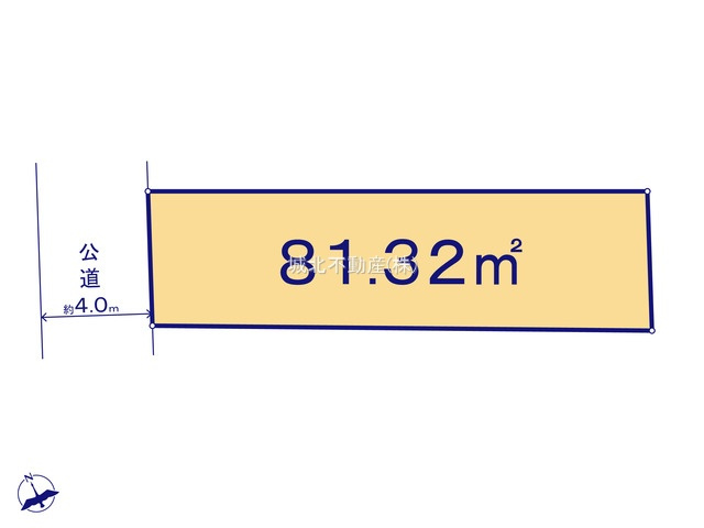 杉並区西荻南1丁目 全2区画 1号地の土地図