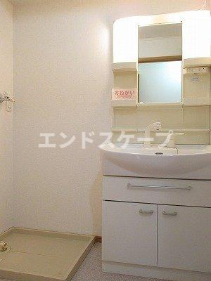 メゾン・ド・アンソレイエの洗面所|高崎、前橋のお部屋探しはエンドスケープまで！お客様の理想お聞かせ下さい♪
