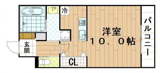 エアルレジデンスⅡの間取り