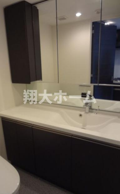 クレストコートＴＳ吾妻橋の洗面所