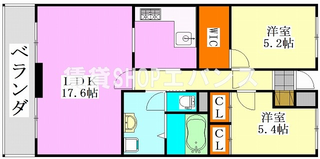 【間取り】 | エリートイン船橋