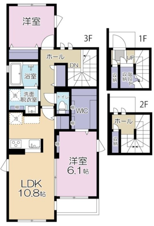 ソフィア矢向の間取り|間取りです。
