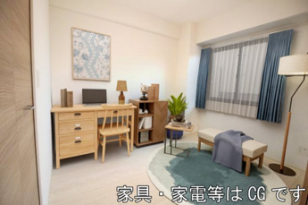 【寝室】 | 洋室【家具・家電はCG】
