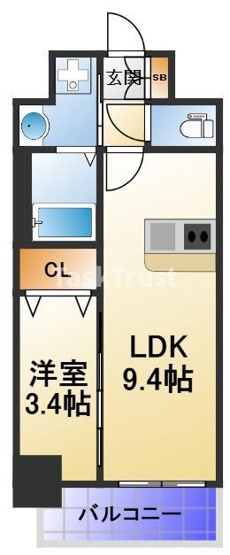 【間取り】 | ソルテラス関目高殿駅前