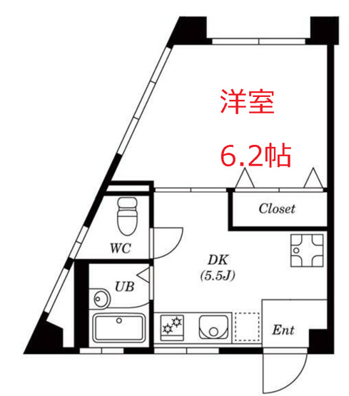 【間取り】 | リッチライフ大崎ビル