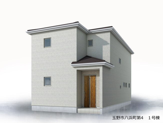【完成予想図】 | リーブルガーデン玉野市八浜町第4 (全1棟) | 1号棟  完成イメージになります♪