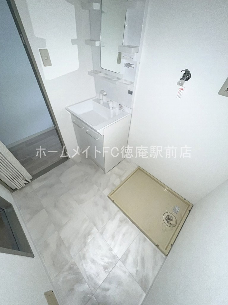 東大阪市高井田本通７丁目の賃貸マンションの洗面所
