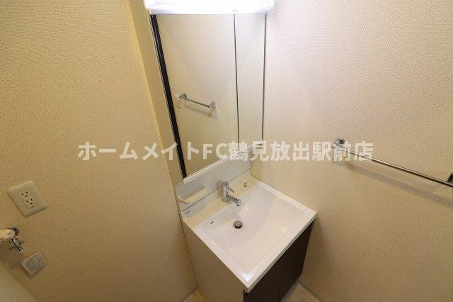 フジパレス鶴見Ⅲ番館の独立洗面台