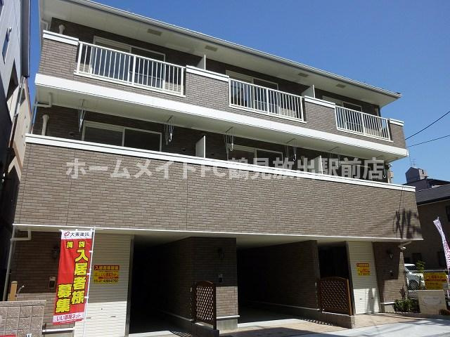 大阪市城東区諏訪４丁目のアパートの外観