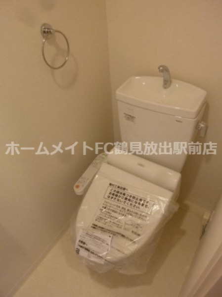 東大阪市稲田本町３丁目のアパートのトイレ
