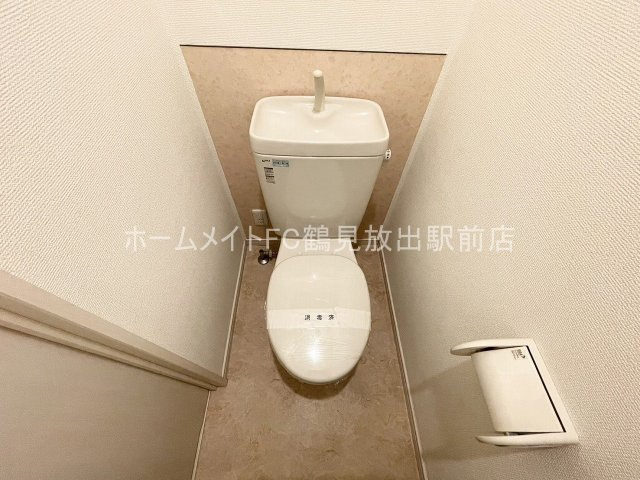 東大阪市森河内西１丁目のハイツのトイレ