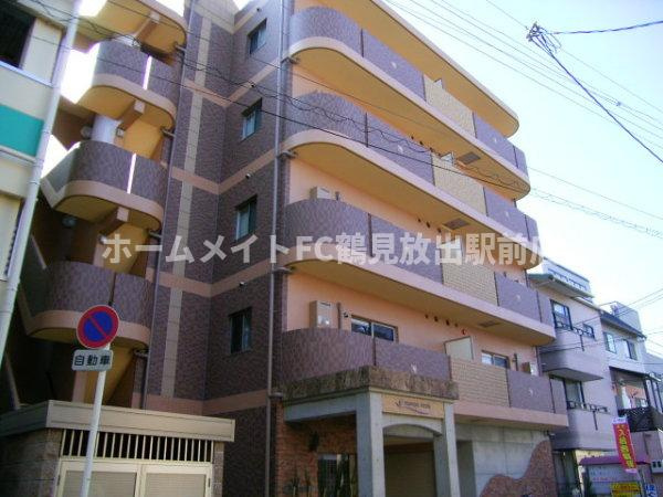 大阪市鶴見区放出東３丁目の賃貸マンションの外観