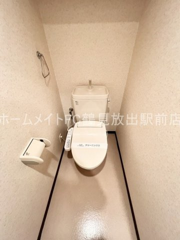 大阪市城東区諏訪１丁目の賃貸マンションのトイレ