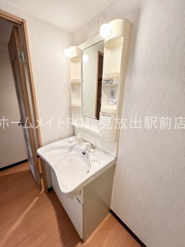 大阪市城東区諏訪１丁目の賃貸マンションの独立洗面台