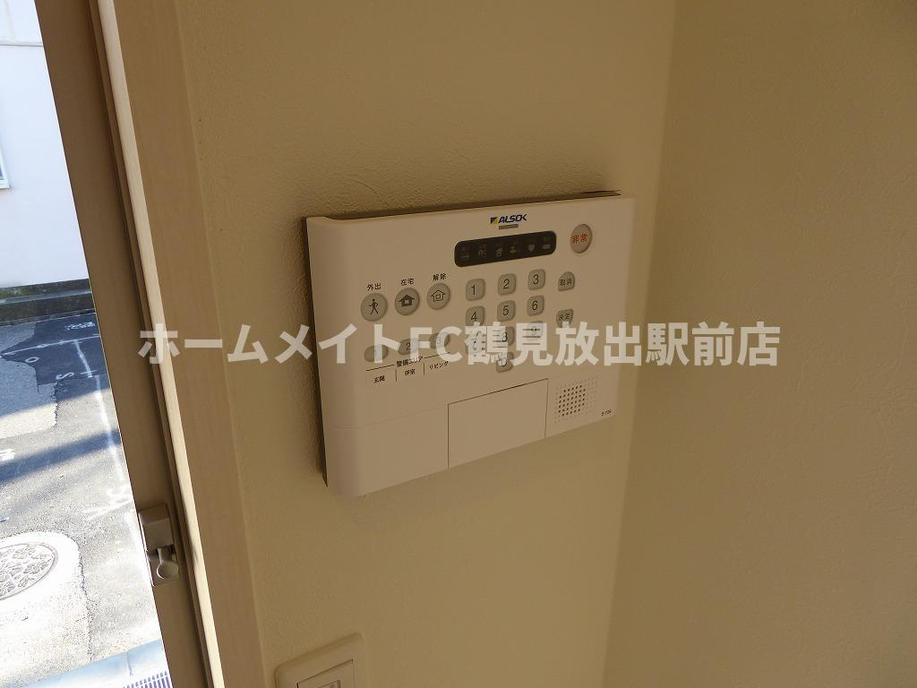 東大阪市森河内西１丁目のハイツのセキュリティ