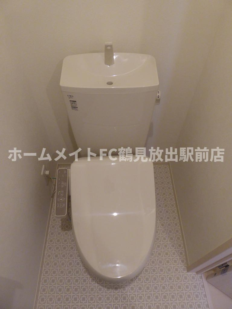 東大阪市森河内西１丁目のハイツのトイレ