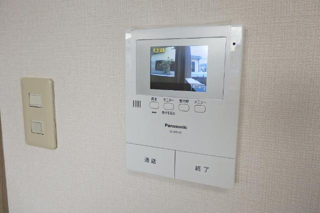 ソレイユ段上のセキュリティ|カメラ付インターホン