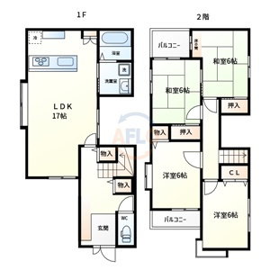 都島中通戸建の間取り|都島中通戸建　間取り