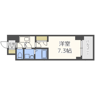 エスリード本町レジデンスの間取り|エスリード本町レジデンス　開放感ある間取り