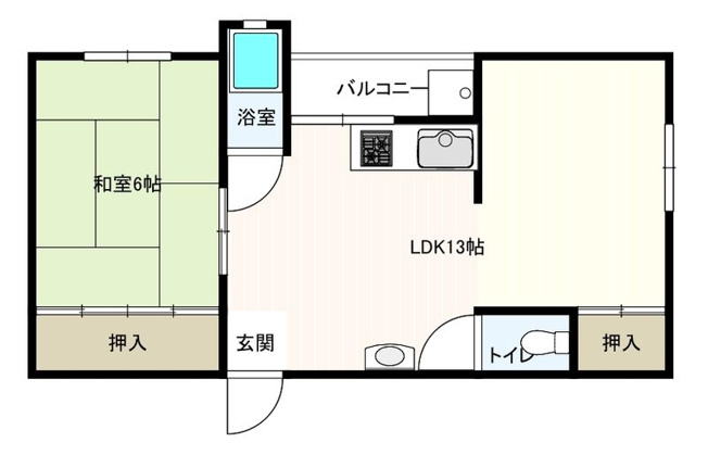【間取り】 | 富士ハイツ