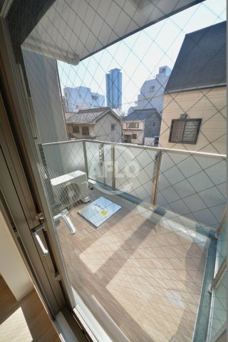プレサンス玉造駅前ルージュのバルコニー|プレサンス玉造駅前ルージュ　バルコニー