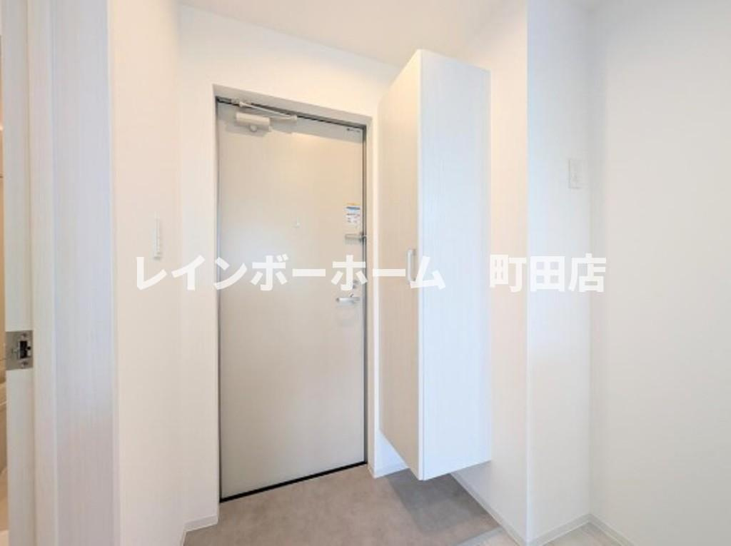 (仮称)ジーメゾン高座渋谷ブランシュ※初期費用分割あと払いサービス利用可能物件の玄関|同施工会社参考写真