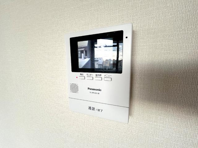 ソレイユ段上のセキュリティ|カメラ付きインターフォン