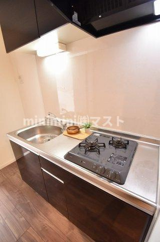 大阪市北区本庄東２丁目の賃貸マンションのキッチン