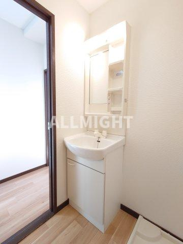 川崎市多摩区菅稲田堤１丁目の賃貸マンションの洗面所|★お部屋探しはオールマイト不動産までご相談下さい♪