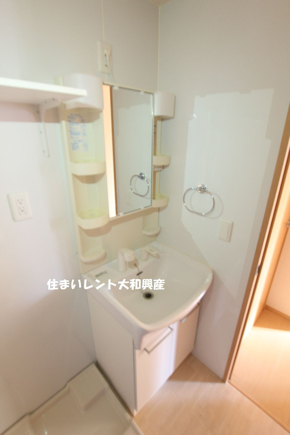 メゾンドソレーユHiguchiの洗面所