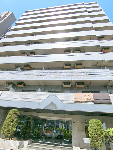 メイツ品川南の外観|1992年4月築　SRC鉄骨鉄筋コンクリート造地上11階建て総戸数115戸の分譲賃貸マンション　東京都品川区南大井3丁目　　京急本線大森海岸駅近最寄り徒歩5分、JR京浜東北線大森駅徒歩12分