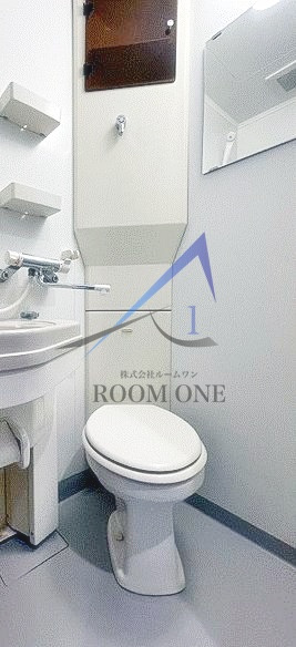 西日暮里駅前ハイツのトイレ|トイレです。