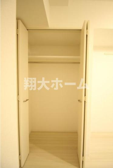 北区栄町の賃貸マンションの収納