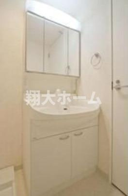 パークキューブ上野の洗面所