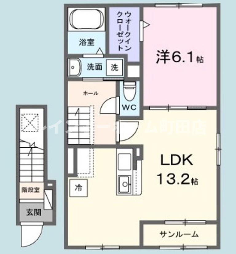 ソナーレ※初期費用分割後払いサービス利用可能物件の間取り