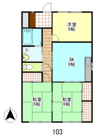 センチュリーハイツの間取り