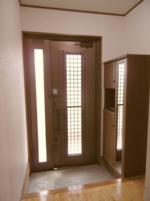 津福笠貸家東【キャッシュバック対象物件】の玄関|玄関です