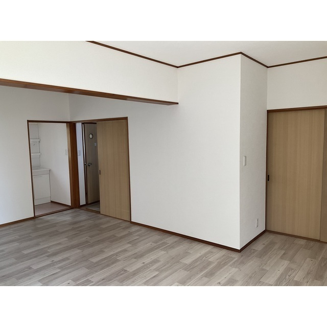 我孫子市日秀戸建ての居間・リビング