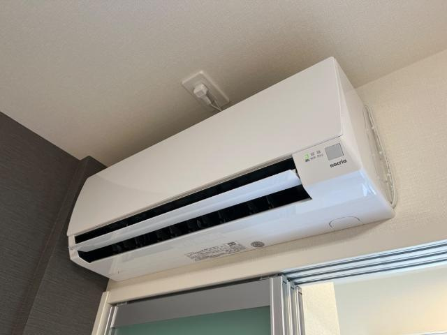 仮）守谷市松ヶ丘５丁目アパート新築工事の設備|エアコン（イメージ）