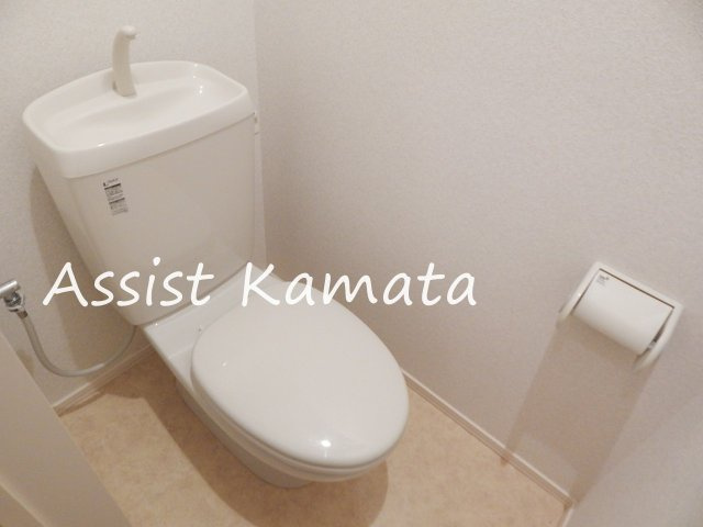ラフィネ上池台のトイレ