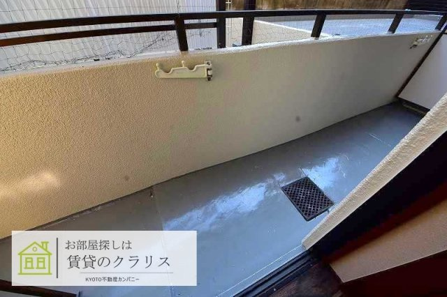 ステーションパレス京都のバルコニー